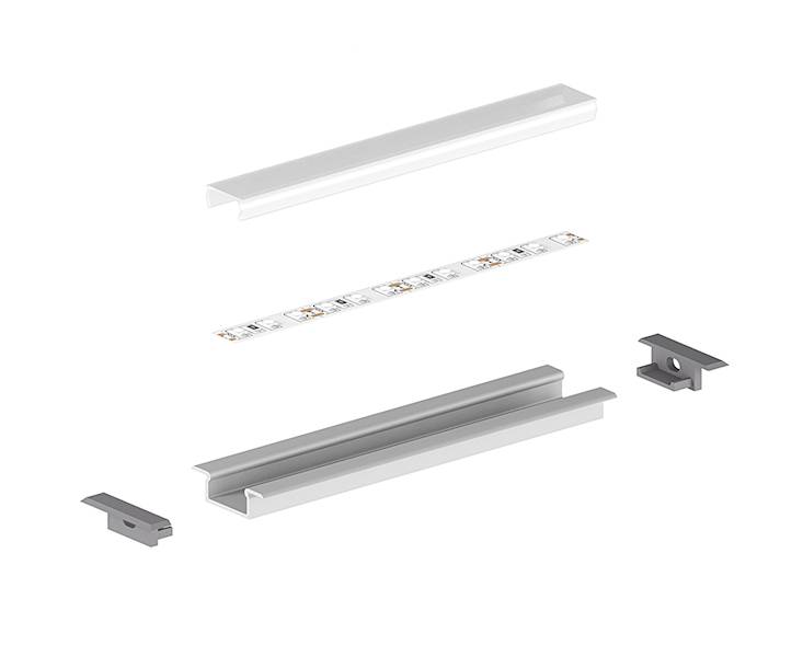 Z06A-2 Profil led srebrny anodowany 2m