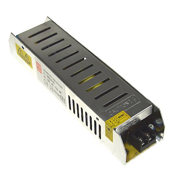 12Vdc  8,33A Zasilacz 100W 187x46x35mm