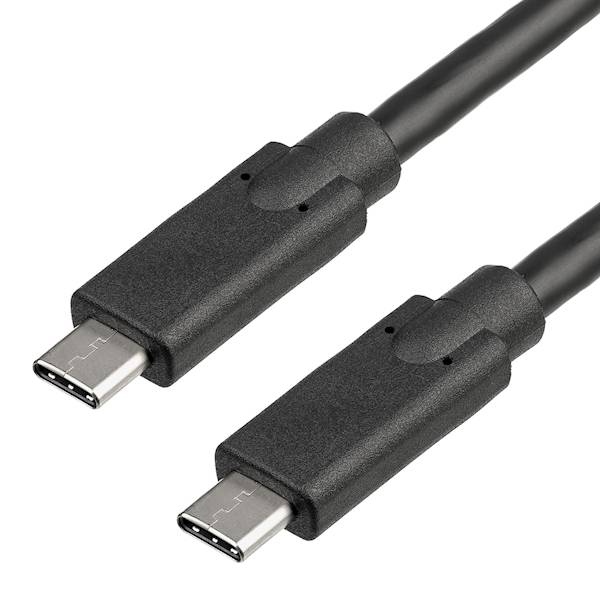 Kabel USB-C wt/wt USB-C 1m czarny USB 3.1