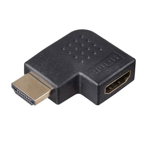 Adapter HDMI wt/gn HDMI boczny kątowy