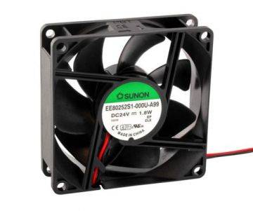 Wentylator 80x80x25 24Vdc ślizg EF80252S1-A99