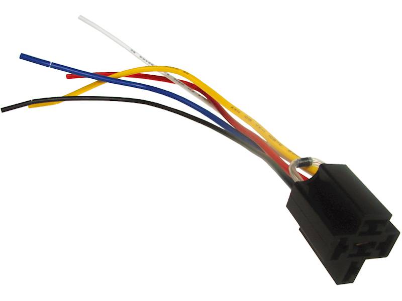 Gniazdo przekaźnika 30A z diodą , kablem