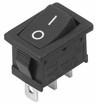 Przycisk zwierny MRS102 3pin czarny