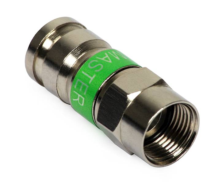 F Wtyk kompresyjny SAT na przewód TRISET-113