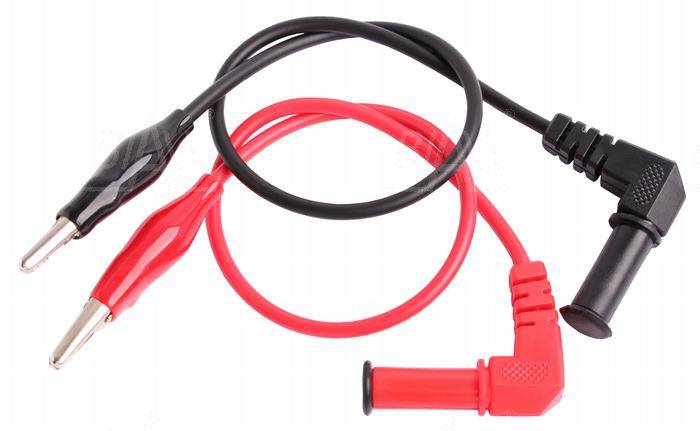 Przewody pomiarowe banan-krokodyl 2szt.