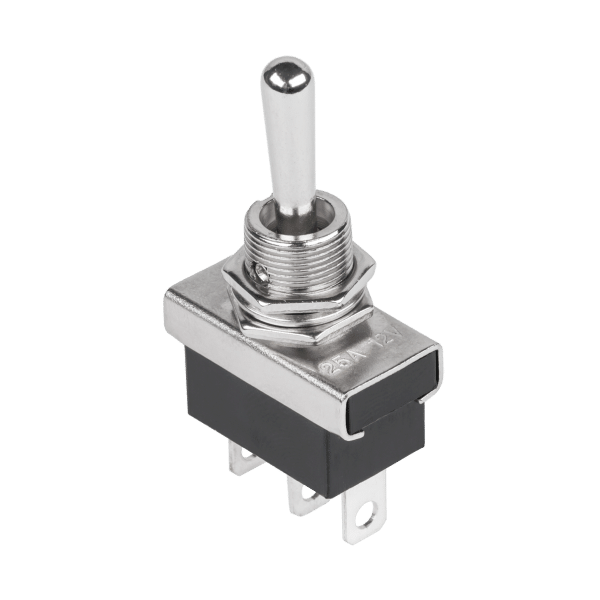 Przełacznik chwilowy (ON)-OFF-(ON) 25A 12V