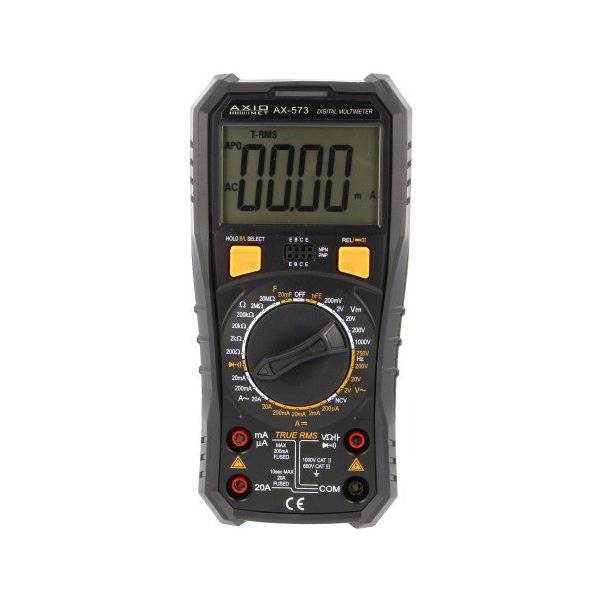 AX-573 Multimetr cyfrowy 3,5 cyfry (1999);10mF