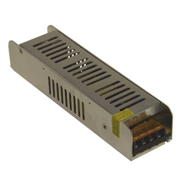 12Vdc 10A Zasilacz 120W 187×41×35mm 