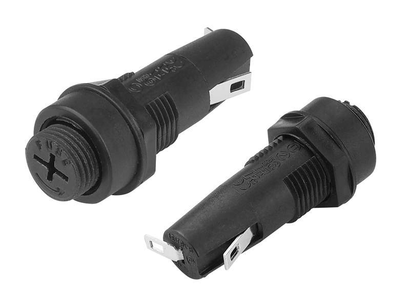 Gniazdo bezpiecznika 5x20mm na panel 