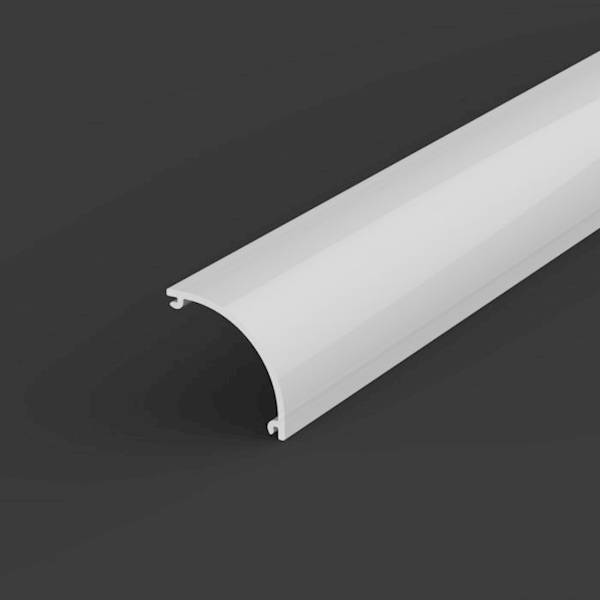 Z20A-2 Klosz do profili "Z01" 2 m mleczny