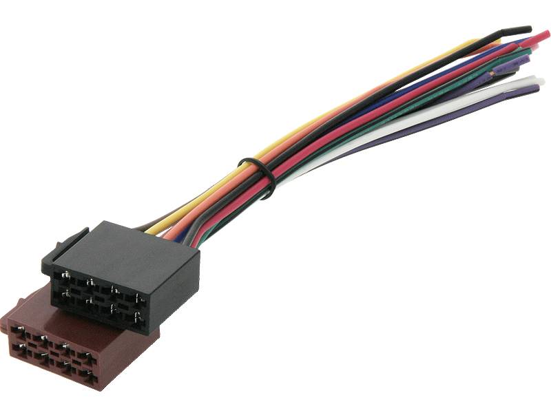 ISO wtyk głośnikowy + zasilający (8+8)