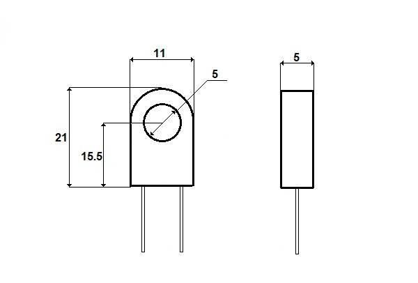Bezpiecznik termiczny 15A 250V 115°C ceramiczny