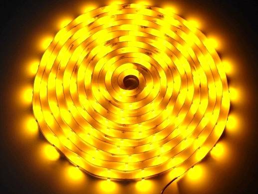 Taśma LED 3528  60diod / 1m / IP20 / żółty