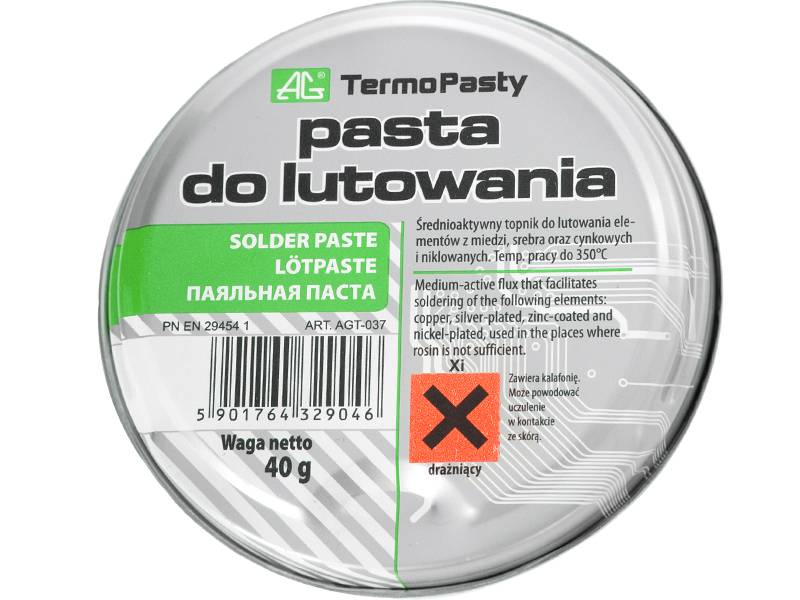 Pasta lutownicza 40g AG 