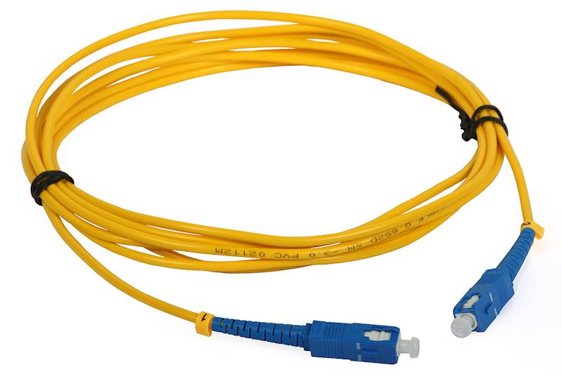 Patchcord jednomodowy SC/UPC-SC/UPC 7m
