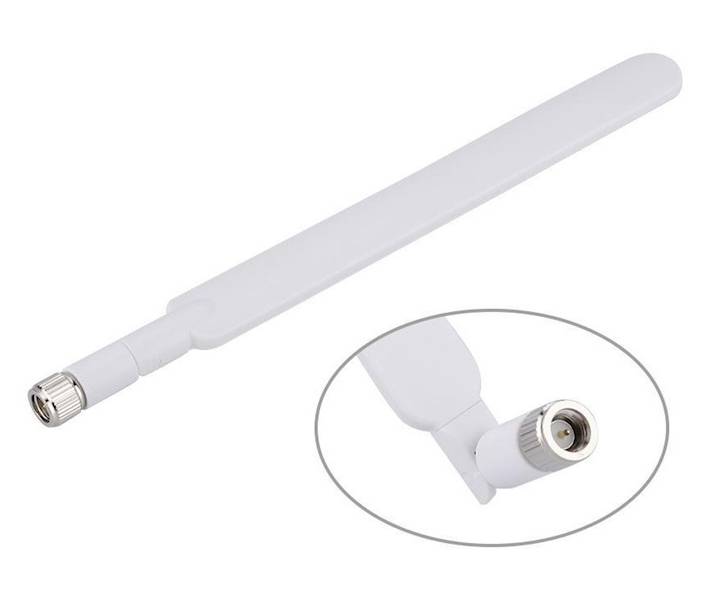 Antena 5dbi SMA 17cm biały