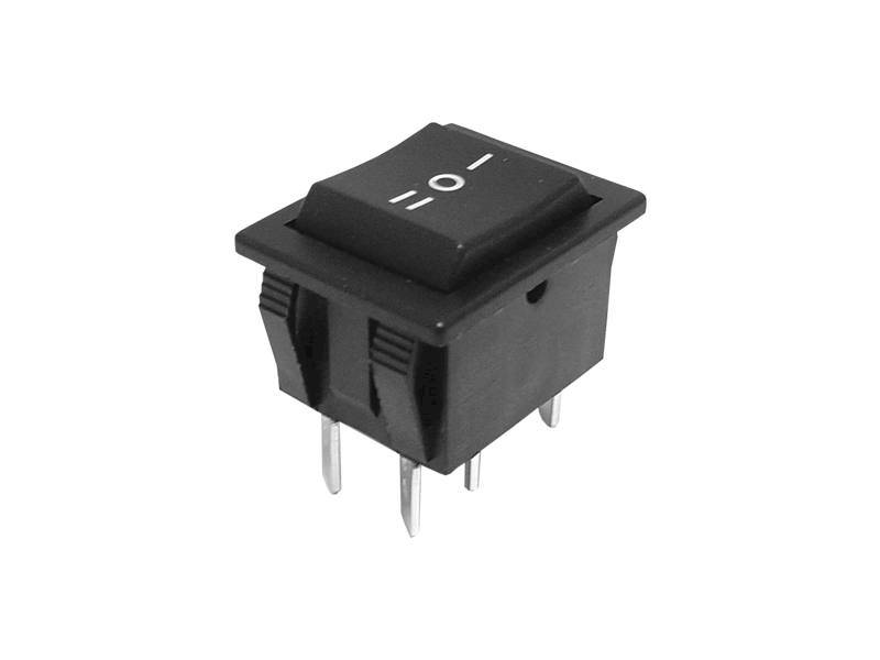 Przełącznik chwilowy KCD4 (ON)-OFF-(ON)  6pin