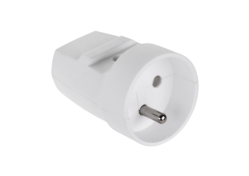 Gniazdo z uziemieniem G-10 biały