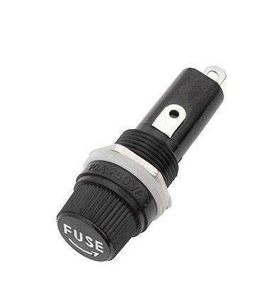 Gniazdo bezpiecznika 5x20mm na panel 