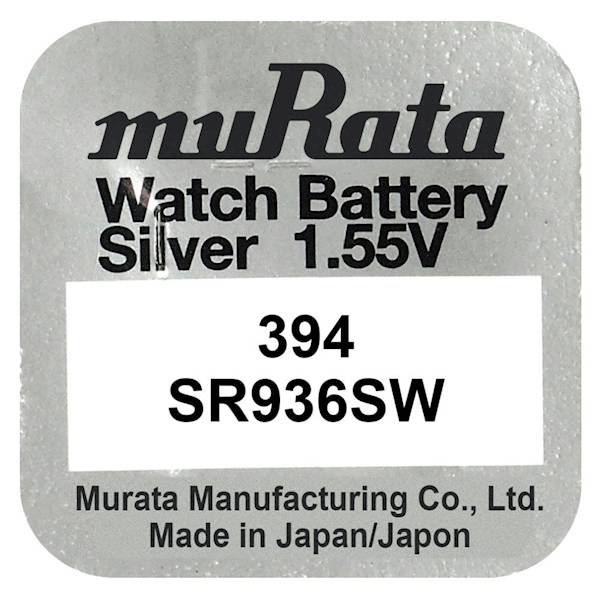 394 Bateria srebrowa SR936 AG9 SEIKO lub MURATA