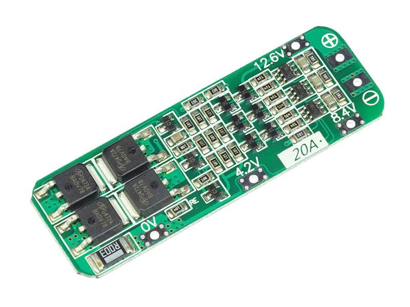 Moduł BMS 3s 20A  Li-ion 18650 