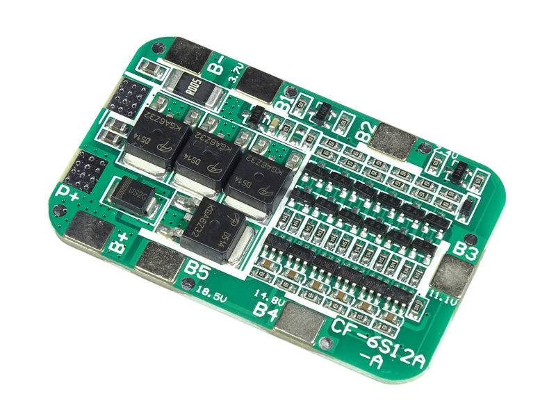 Moduł BMS 6s 15A  Li-ion 18650 