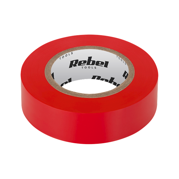 Taśma izolacyjna 19mm / 9m / czerwony