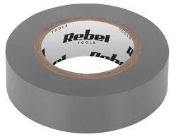 Taśma izolacyjna 19mm / 9m / szary