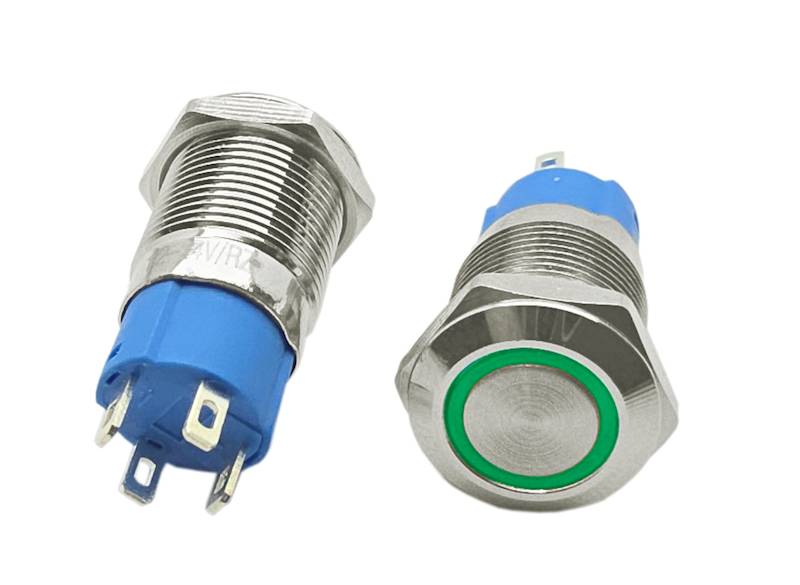 PBW12A Przycisk wandaloodporny, bistabilny 12V G