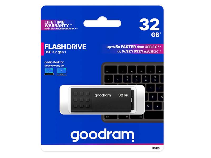 Pendrive Goodram USB 3.2 32GB czarny