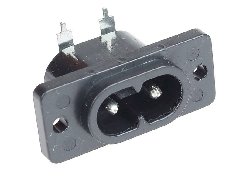 IEC Gniazdo zasilające AC ósemka do druku
