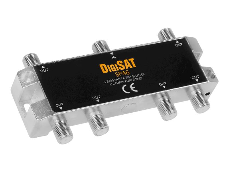 Rozgałęźnik 6x1 SP46 DigiSat 5-2400MHz