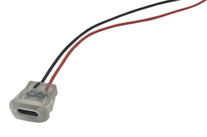 Moduł ładowania 18650 USB-C montowany do obudowy