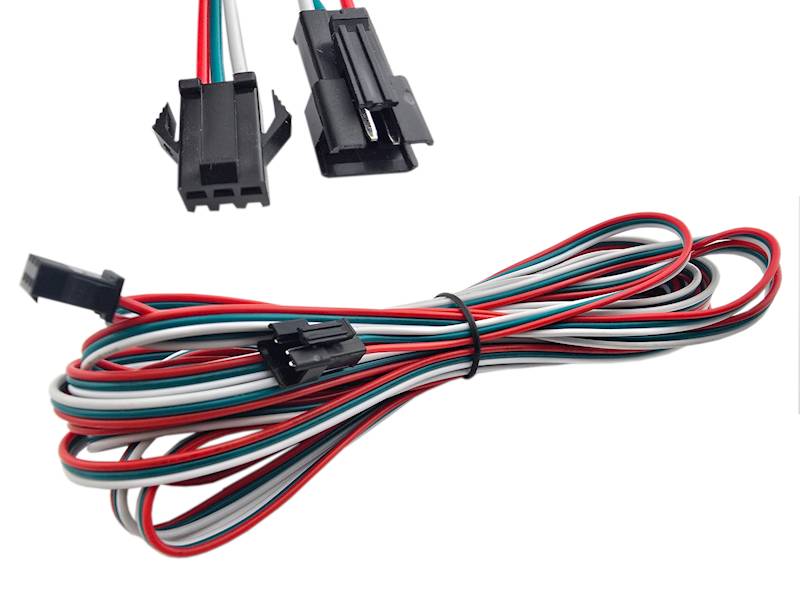 Przedłużacz do LED WS2812 3PIN 3x0.3mm AWG22 0,5M