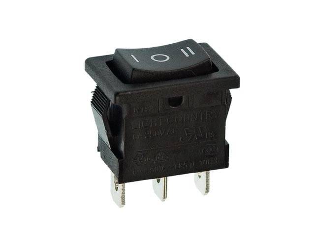 Przełącznik chwilowy (ON)-OFF-(ON) 3pin 