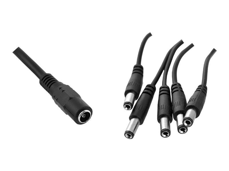 DC Rozgałęźnik zasilania 5,5/2,1 gn/5wt 5,5/2,1