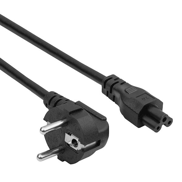 Kabel zasilający IEC C5 3m koniczynka miedziany