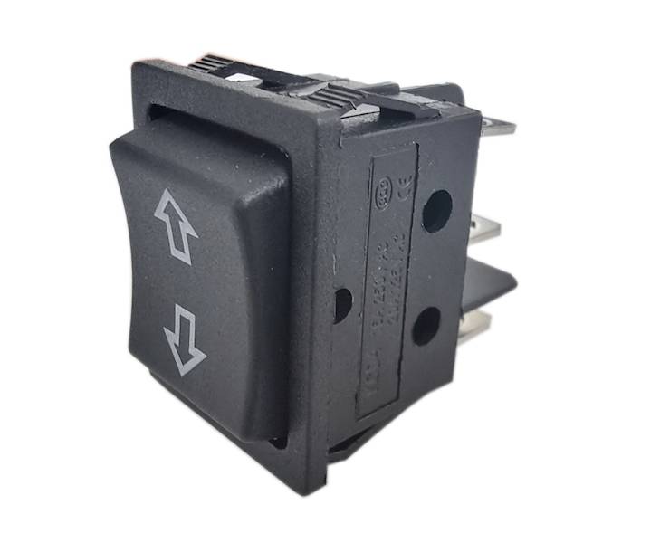 Przełącznik chwilowy KCD4 (ON)-OFF-(ON)  6pin