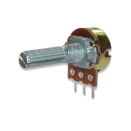 Potencjometr węglowy liniowy RV16 5K L=20