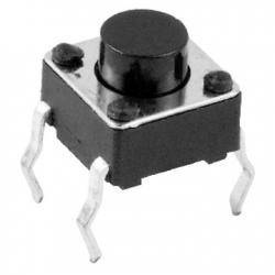 Tact switch 6x6mm h= 5mm / 1mm
