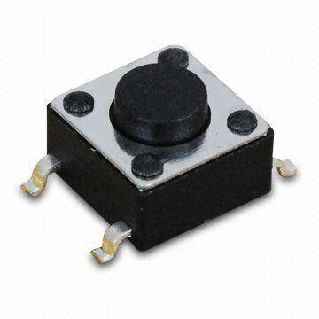 Tact switch SMD 6x6mm h= 5mm / 1mm