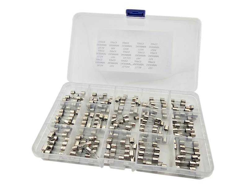 Bezpiecznik zwłoczny szklany 5x20mm 150szt. 