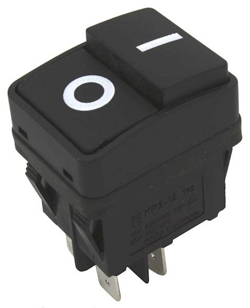 Przełącznik KCD2 ON-OFF podwójny 16A