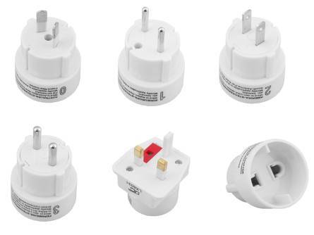 Travel Adapter, przejściówka sieciowa uniwersalna
