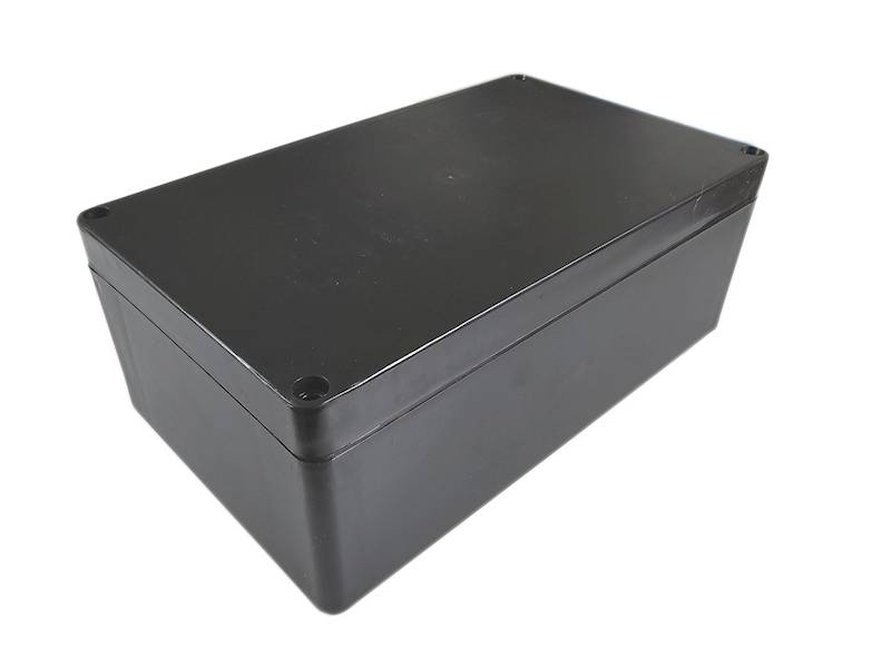 Obudowa 200x120x75mm hermetyczna czarna