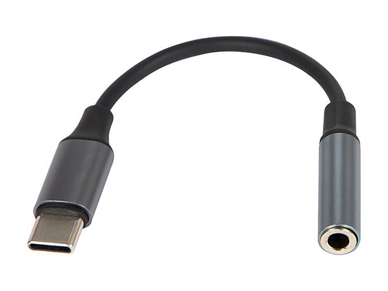 Adapter USB-C wt/gn Jack3,5 4-polowy