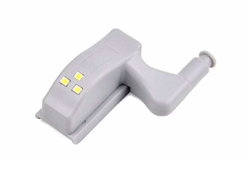 Lampka LED na zawias 3 LED biały zimny