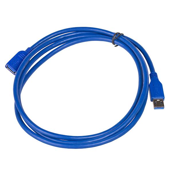 Kabel USB-A wt/gn USB-A 5m przedłużacz ver.3.0