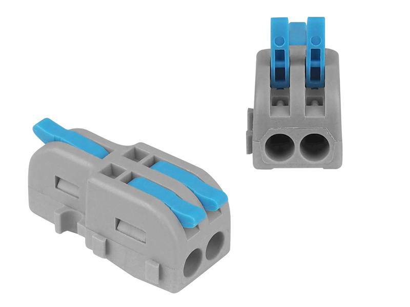 Złączka elektryczna automatyczna 1 na 2 przewody 