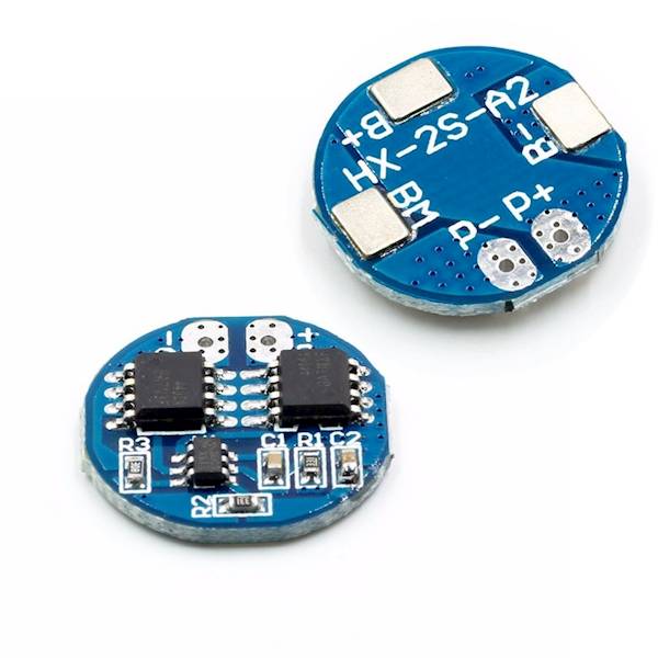 Moduł BMS 2s 5A  Li-ion 18650 okrągły